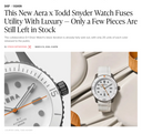 Women's Wear Daily: This New Aera x Todd Snyder Watch Fuses Utility With Luxury