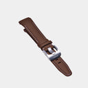 Smooth Leather Strap - Chocolate Brown - 20MM
