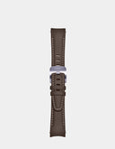 Smooth Leather Strap - Chocolate Brown - 20MM