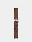 Smooth Leather Strap - Chocolate Brown - 20MM