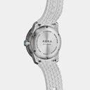 AERA D-1 Ocean caseback, 904L stainless steel, Swiss Made automatic, 300m