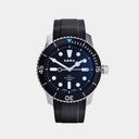 AERA D-1 Diver Swiss Made Mechanical Watch - Stainless Steel Case, Premium Leather Strap