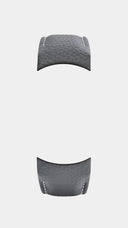 Pebble Leather - Moon Grey - 22MM
