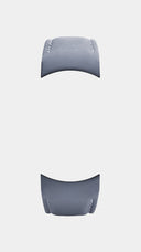 Smooth Leather - Cadet Grey - 22MM