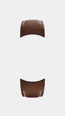 Smooth Leather Strap - Chocolate Brown - 20MM